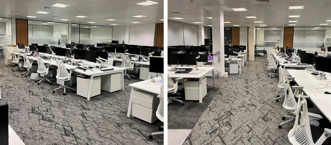 Office cleaning - case study image