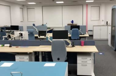 Office Cleaning Services - Desk and Carpet