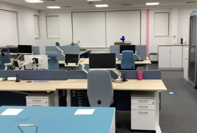 Office Cleaning Services - Desk and Carpet